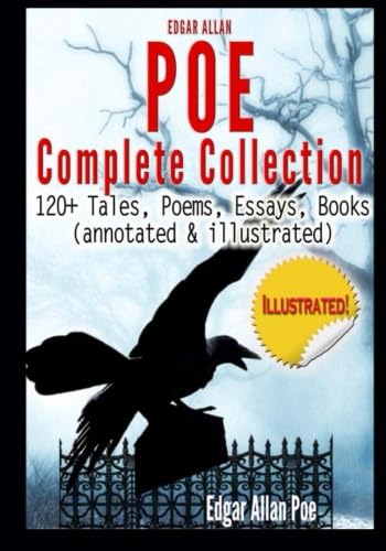 Edgar Allan Poe Complete Collection - 120+ Tales, Poems, Essays, Books: (annotated & illustrated) von CreateSpace Independent Publishing Platform